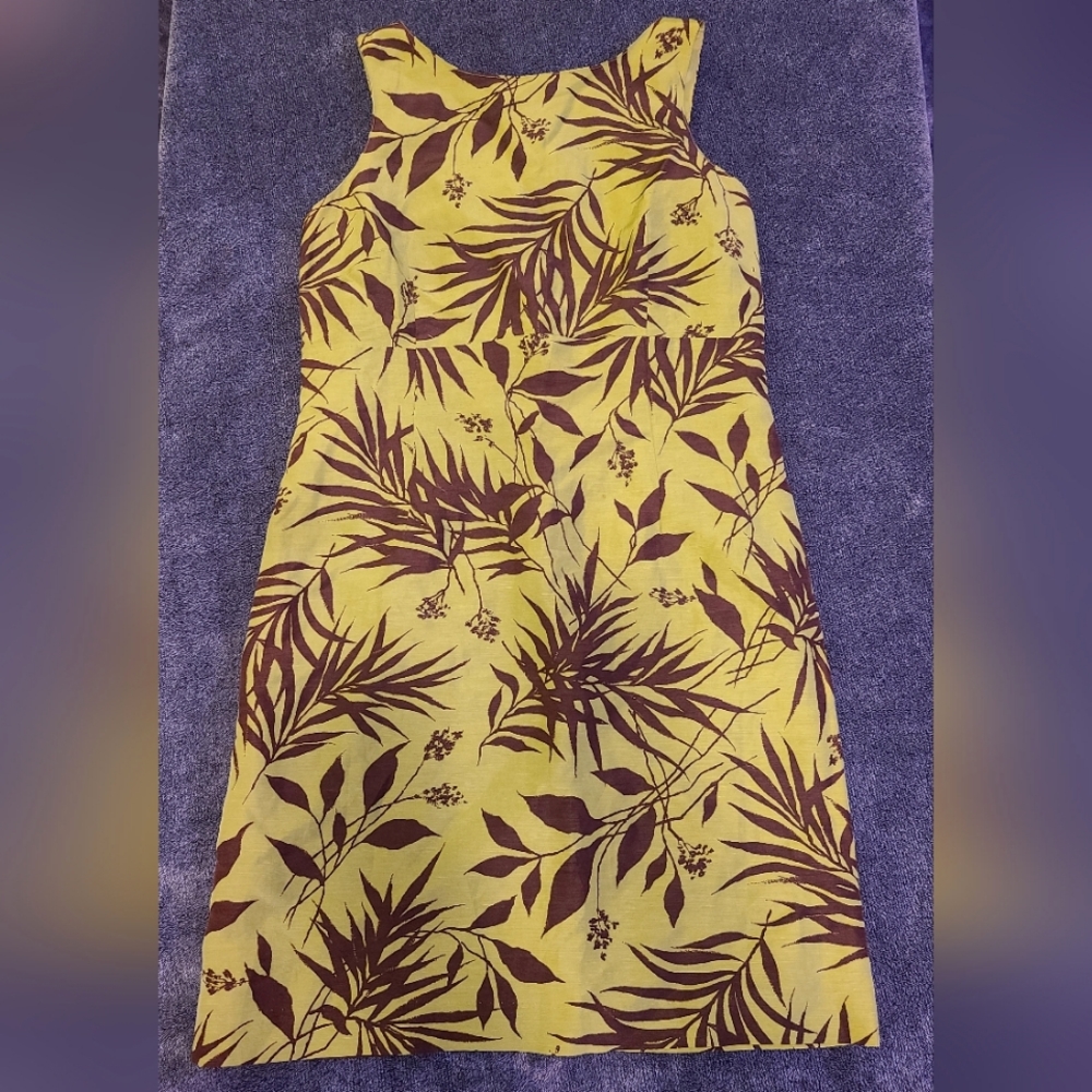 Savvy by rafael lime green dress size 6